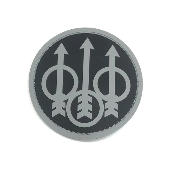 Beretta Black rubber patch with velcro 3 Beretta Black rubber patch with velcro