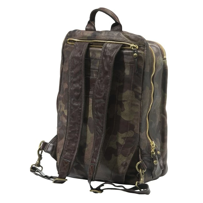 Beretta by Campomaggi Washed Leather Laptop Backpack 4 Beretta by Campomaggi Washed Leather Laptop Backpack - Image 2