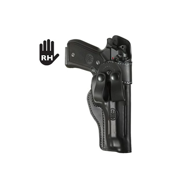 Beretta Leather Holster Model 01 - Easy Fit, Right Hand - 92/96/98 3 Beretta Leather Holster Model 01 - Easy Fit, Right Hand - 92/96/98