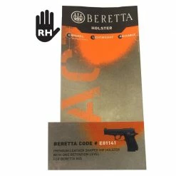 Beretta Leather Shaped Hip Holster Mod. 04 for 80 Series Right Hand 7 Beretta Leather Shaped Hip Holster Mod. 04 for 80 Series Right Hand -BERETTA Online Shop E01141 BLISTER