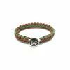 Beretta Bracelet Sterling Silver Logo - Italy Flag Colors -BERETTA Online Shop E02813 01