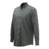 Beretta Wood Button Down Shirt -BERETTA Online Shop LU210T164507FO FRONT