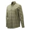 Beretta Wood Flannel Button Down Shirt -BERETTA Online Shop LUA10T1644074H FRONT